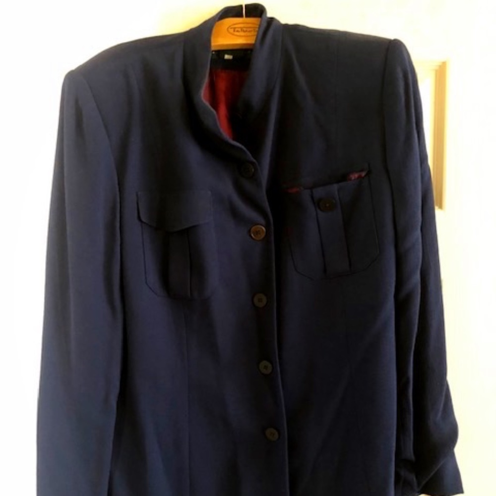 Ralph Lauren Blue Suit Coat